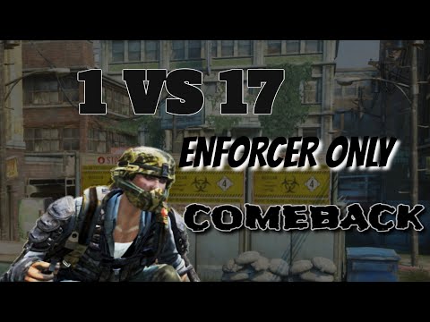 1 VS 17 (Enforcer Only) Comeback on Checkpoint - The Last Of Us Remastered 4K (PS5)!