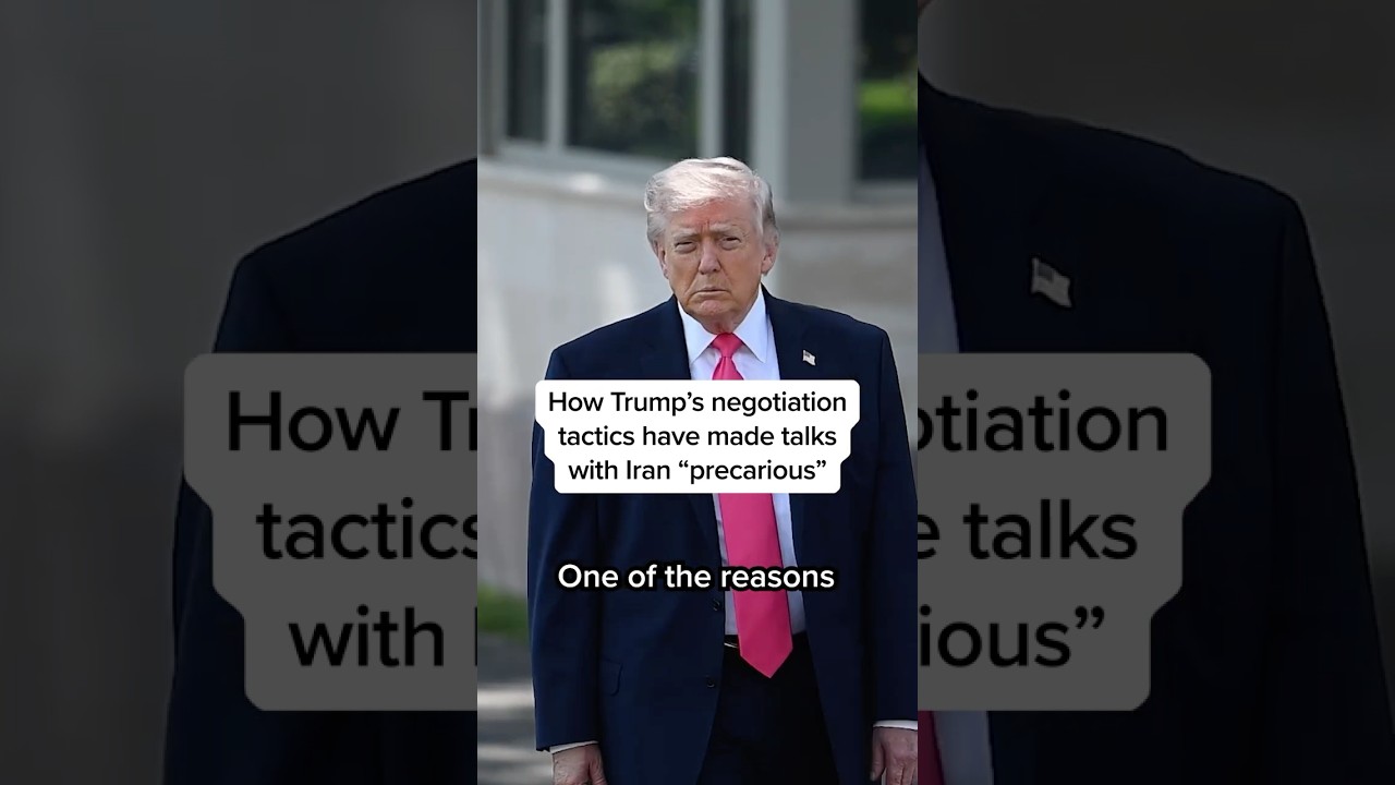 How Trump's negotiation tactics have made talks with Iran 