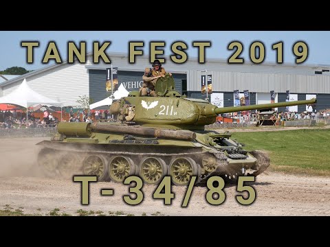 TANK FEST 2019 - ICONIC T-34/85 - 4K - The Tank Museum