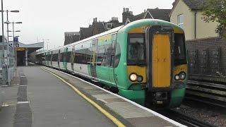 preview picture of video 'A Few Trains at Tonbridge 13/09/14 Including 1001'