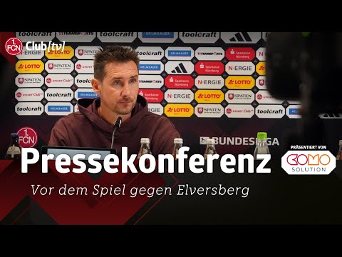 RE-LIVE: Die PK mit Miro Klose vor dem Spiel gegen Elversberg