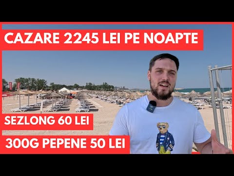 NEPTUN 2024 - CAZARE DE 2245 LEI PE NOAPTE. CEA MAI SCUMPA STATIUNE.
