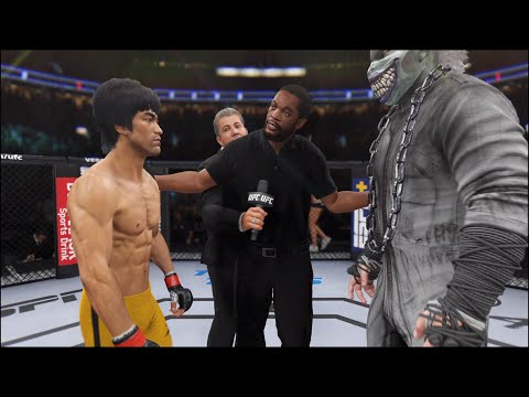 Bruce Lee vs. Doomsday - EA Sports UFC 4 - Epic Fight 🔥🐲