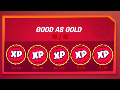 How to Complete Good as Gold Punchcard Guide (225,000 XP)! - Fortnite Chapter 2 Season 4