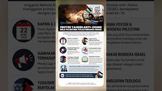 Yahudi Anti-Zionis Justru Bela Palestina & Tolak Pembentukan Negara Israel, Bendera Israel Dibakar