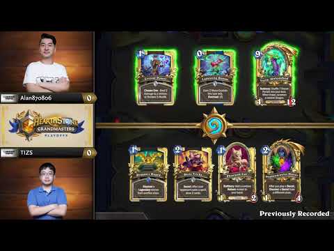 Alan870806 vs TIZS - Play-In 2 - Hearthstone Grandmasters Asia-Pacific 2020 Season 2 - Playoffs