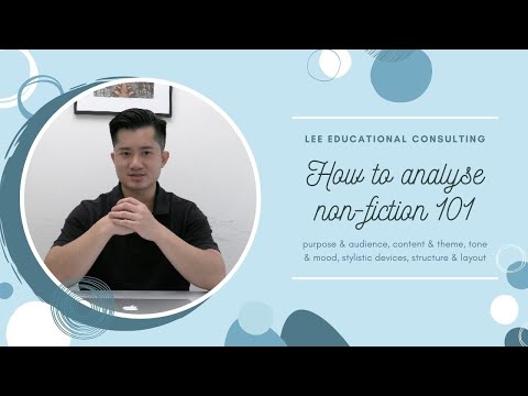 How to analyse non-fiction 101 (5 easy steps!)