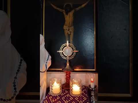 Adoracion Al Santisimo Sagramento del Altar con el Padre Fabian Esteban Oliva. 18/08/26