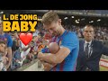 ?❤️ LUUK DE JONG receives affection from CAMP NOU ?❤️