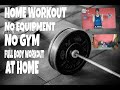LOCKDOWN ROUTINE FULL BODY WORKOUT AT HOME Niks Vlog