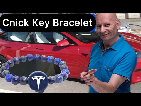 How To Use The Cnick Bracelet To unlock your Tesla - A Review