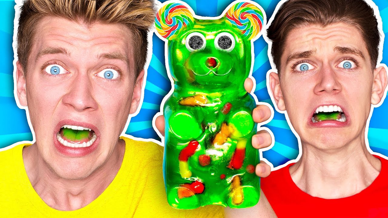 Mixing Every Sour Candy! *WORLDS SOUREST GIANT GUMMY* Learn How To Make DIY Food Prank Challenge