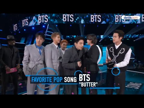 BTS' “Butter” won 'Favorite Pop Song' | 2021 AMAs
