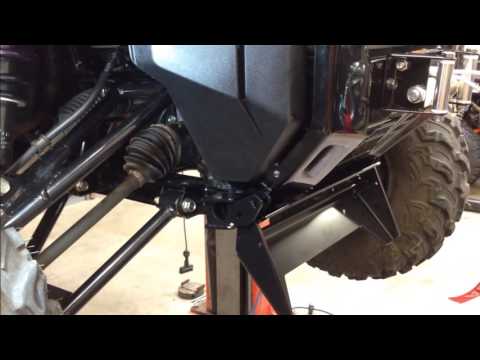 How to Install a Warn Front Plow Mount on the Honda Pioneer 1000