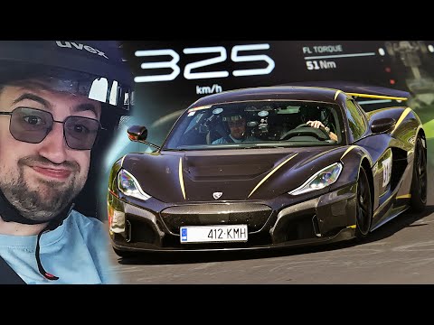 1914 hp Rimac Nevera Bending My Face! // Nürburgring