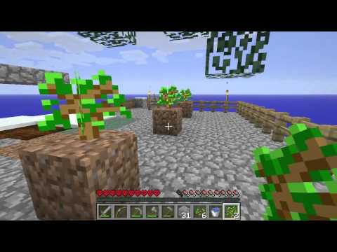 Minecraft Skyblock Hardcore [Ep10] "Cement Pond"