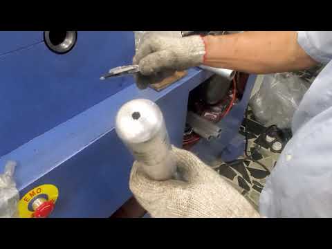  TD-31040-OD31.5X3.2t鋁管封口,包管, 輪椅,伸縮桿,拐杖,涼椅,嬰兒車,鐵管加工.冷熱管交換器