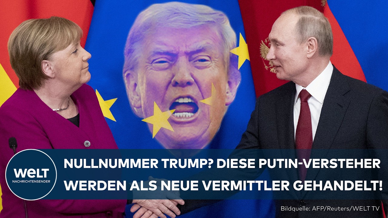 UKRAINE-KRIEG – geheime Friedenspläne: Merkel statt Schröder? Neue Namen für Gespräche mit Putin