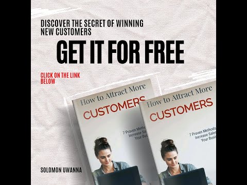 HOW TO ATTRACT MORE CUSTOMER VID AD1