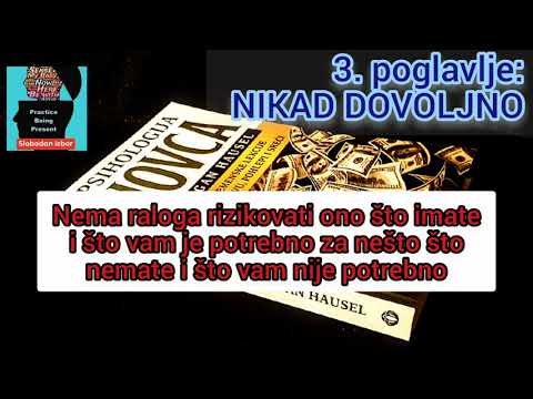 PSIHOLOGIJA NOVCA - KOLIKO JE DOVOLJNO? Pravila o tome KAKO zarađivati  #slobodanizbor  #radnasebi