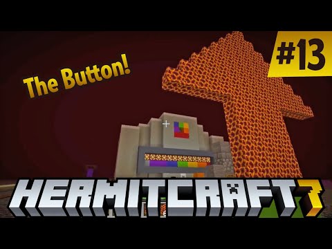 Hermitcraft 7 — The button! Trade with Vintagebeef!  ep 13