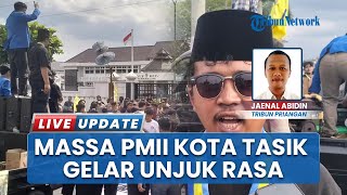Aksi Protes Jelang Setahun Masa Jabatan Viman-Diky, PMMI Kritisi Kinerja Walkot & Wawali Tasikmalaya