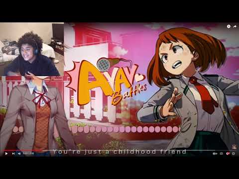 URARAKA, WAY TOO FAR! | Ochaco Uraraka vs Sayori - Rap Battle!