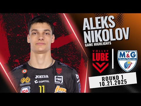 HIGHLIGHTS | ALEKS NIKOLOV have what it takes to be the best in the game! #volleyball #italy