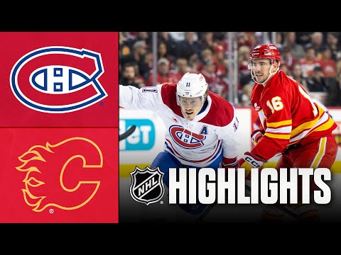 NHL Highlights | Canadiens vs. Flames | October 22, 2025