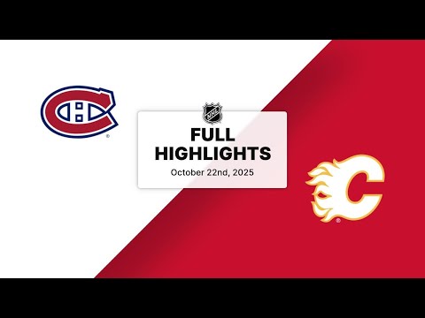Thumbnail for Calgary Flames vs Montreal Canadiens highlight