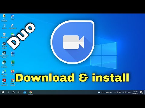 How to install Google Duo on Windows