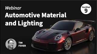 Advanced Automotive Material and Lighting in KeyShot