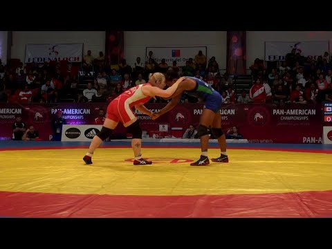 GOLD FW - 58 kg: Joice SILVA (BRA) df. Jazmyne BARKER (CAN), 13-4