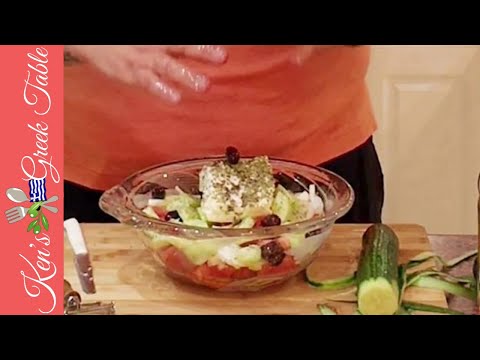 How To Make Village Salad | Greek Salad