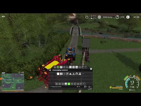 FS19 - Chellington Valley - Point to point, seeding and fertilising with Courseplay