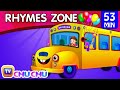 Wheels On The Bus | Popular Nursery Rhymes Collection for Children | ChuChu TV Rhymes Zone