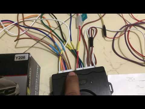 รีโมทรถยนต์TOYOTA ยี่ห้อD1Sport การต่อสายไฟด้วยตัวเอง(คลิปที่1)