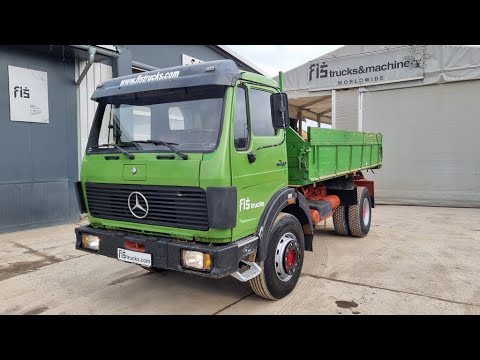MERCEDES BENZ 1719 K 4x2 tipper - FIŠ TRUCKS SLOVENIA