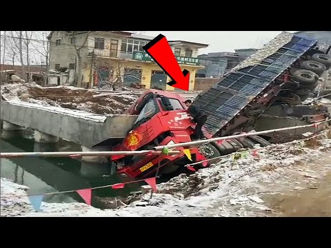 Bad Day !!! 20 Idiots Heavy Truck Operator Skills, Truck Fails - Excavator Disaster Compilation #7