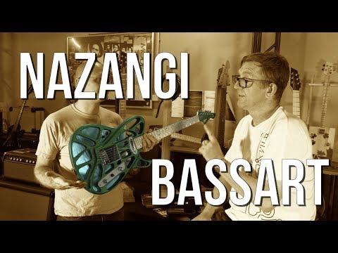 Nazangi and Bassart at the German Custom Guitar Show