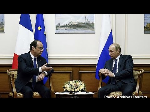 تدهور العلاقات الروسية الفرنسية على خلفية الأزمة السورية
