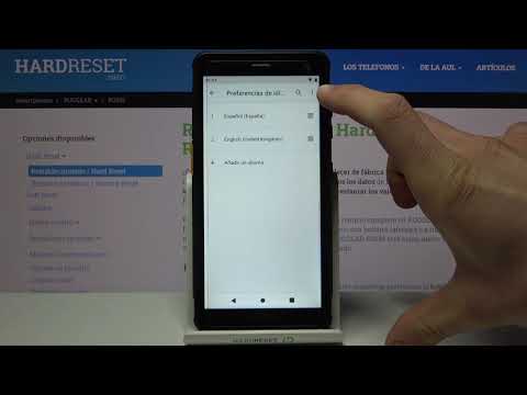 Cómo cambiar el idioma del celular RUGGEAR RG655 - poner un RUGGEAR en español