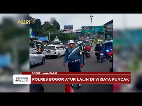 PRESISI UPDATE: POLRES BOGOR ATUR LALIN DI WISATA PUNCAK 29/01/2025 16.30