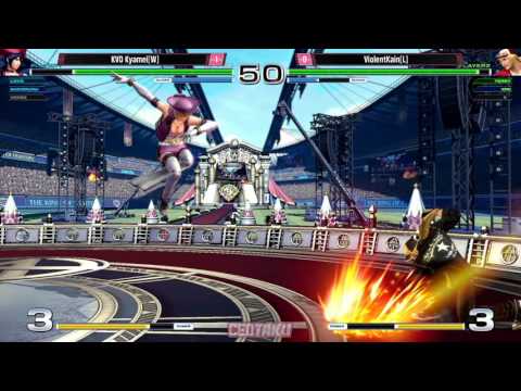 CEOtaku 2016 King of Fighters XIV Grand Finals Kyamei vs ViolentKain