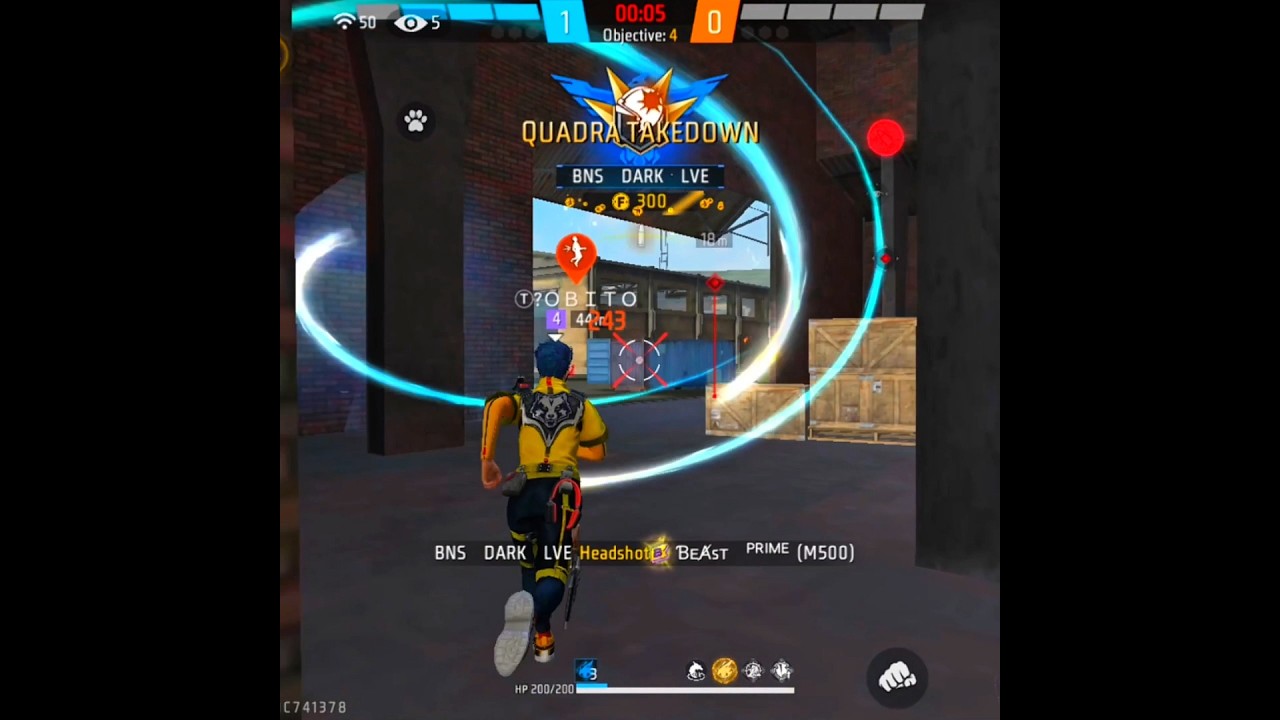 CS RANK 🗿1VS4 M500 ENOUGH CLUTCH🔥  #freefire #ff #ffshorts #foryou #foryoupage #short #shorts