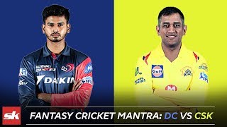 IPL 2019 Match 5 | DC vs CSK Dream11 Prediction | Playing XI Updates & IPL Fantasy Cricket Tips