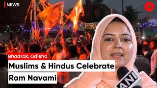Muslims And Hindus Participate In Ram Navami Proce