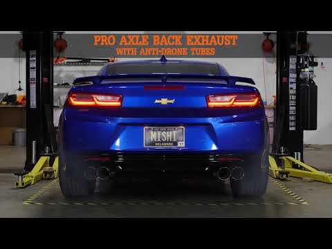 2016+ Chevrolet Camaro SS Exhaust Test- Mishimoto Pro Axle back VS Race Axle back