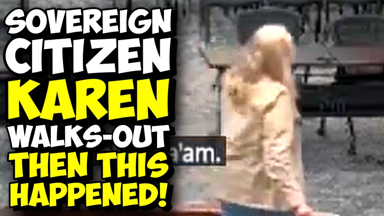 Sovereign Citizen KAREN Walks Out Of Her Hearing... Then THIS Happened!!! SovCit FAIL!