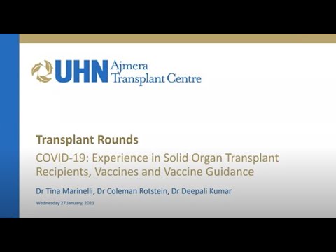 COVID-19: Experience in Solid Organ Transplant Recipients, Vaccines and Vaccine Guidance